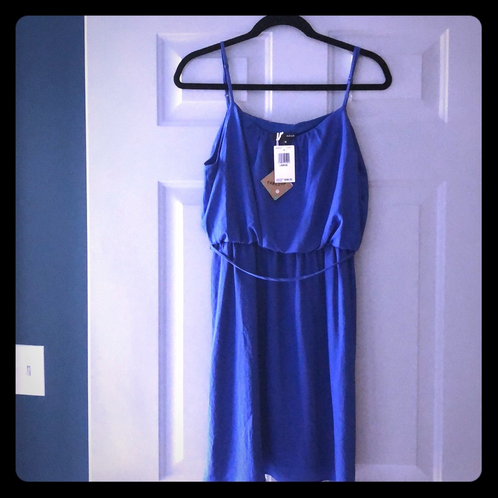 Cobalt blue dress
